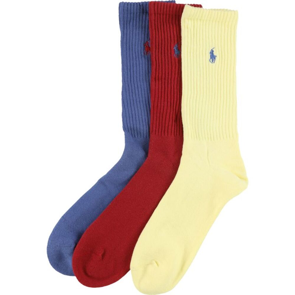 Ralph Lauren Mens Ribbed Cushion Foot Arch Support Socks, NWT